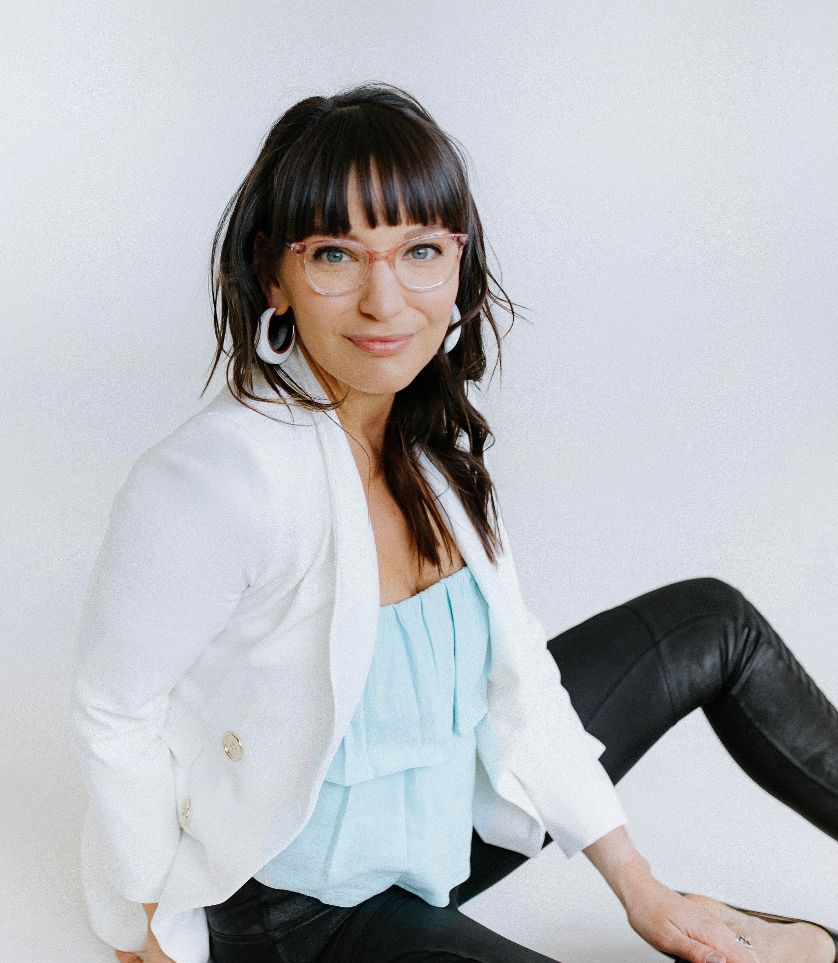 Portrait of Amy Baglan, founder of Brighter Neuro Labs